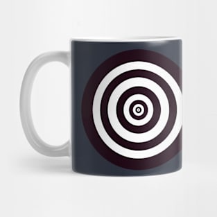 Black & White Circles Mug